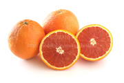 ピンキーオレンジ／カラカラ・ネーブルオレンジの断面