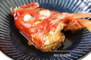 ハチジョウアカムツのかぶと煮,八丈赤鯥,ヒーランマチ,Etelis carbunculus,Ruby snapper