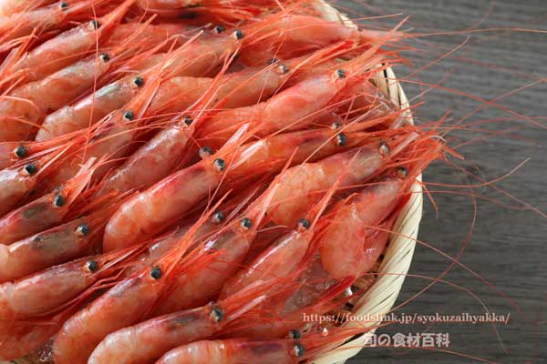 ホッコクアカエビ　あまえび　甘海老　北国赤海老