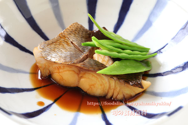 シマアオダイ(縞青鯛)の煮付け シマアオダイの煮付け,縞青鯛,しまあおだい,シルシチューマチ