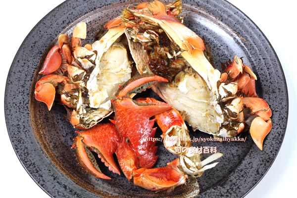 アサヒガニ,グリル,素焼き,spanner crab,Ranina ranina