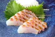 ヒメフエダイの刺身 焼き切り ヒメフエダイ,刺身,焼き切り,ミミジャー,Humpback red snapper