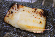 ババガレイの味噌焼き
