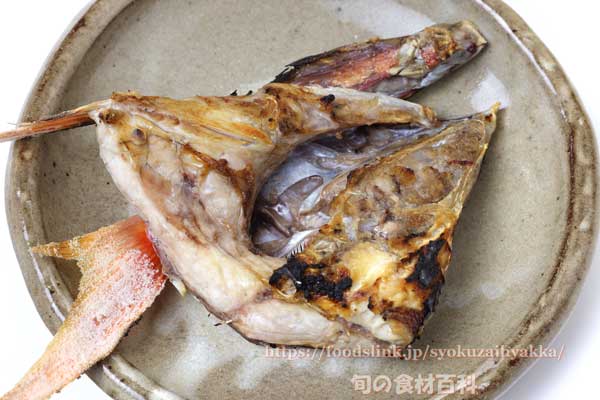 オオグチイシチビキのかぶと焼き オオグチイシチビキ,かぶと焼き,Aphareus rutilans,タイクチャーマチ