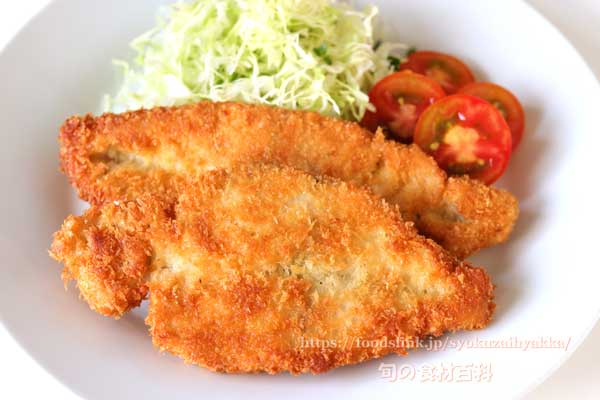 オオグチイシチビキのフライ オオグチイシチビキ,フライ,カツレツ,料理,タイクチャーマチ