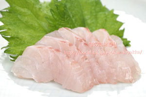 ヒラスズキの刺身/平鱸/ひらすずきの造り