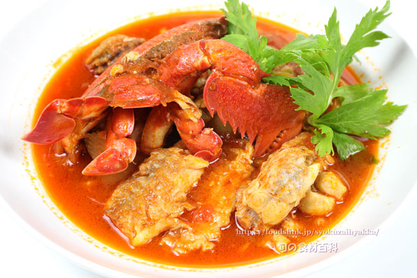 トクビレ/八角(ハッカク)とカニのトマト煮 八角とカニのトマト煮,はっかく,トクビレ,sailfin poacher