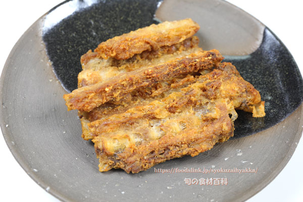 トクビレ/八角(ハッカク)の骨せんべい 八角の骨せんべい,はっかく,トクビレ,sailfin poacher