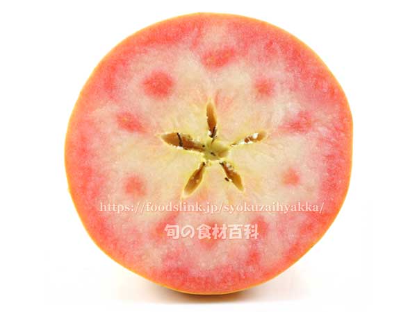 なかののきらめき 果肉が赤いリンゴ なかののきらめき 中野のきらめき りんご リンゴ