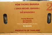 タイ産ホムトン・バナナ,HOMTON BANANA,グロス・ミッシェル種,Gros Michel