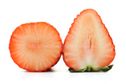 阿波ほうべにの断面／アワノホウベニ　いちご　イチゴ