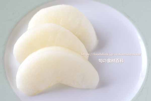 凛夏(りんか)の果肉 凛夏(りんか)の果肉,和梨,赤梨,ナシ