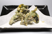 紅菜苔の天ぷら