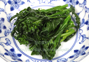 スピガリエッロ(スティックブロッコリー) BROCCOLO Spigariello a getti di Napoli