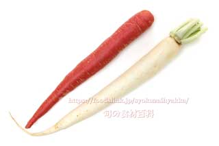 祝だいこんと金時人参 祝だいこんと金時人参