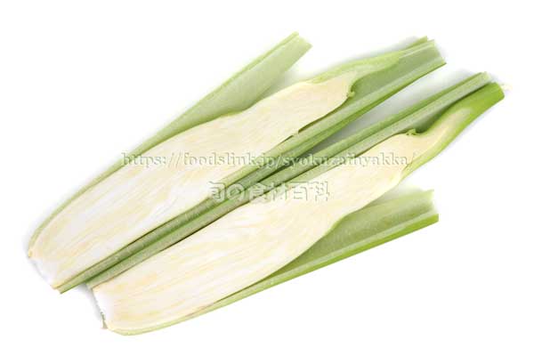 マコモダケ(真菰筍)の断面 マコモダケ 真菰筍 まこもだけ